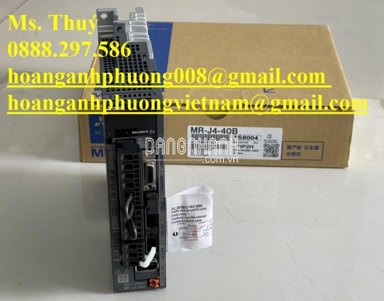 Mitsubishi - Servo Driver MR-J4-40B - New - Japan