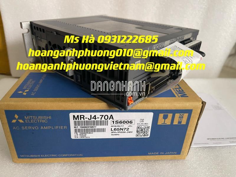 Bộ Amplifier giá cạnh tranh chính hãng mitsubishi MR-J4-70A