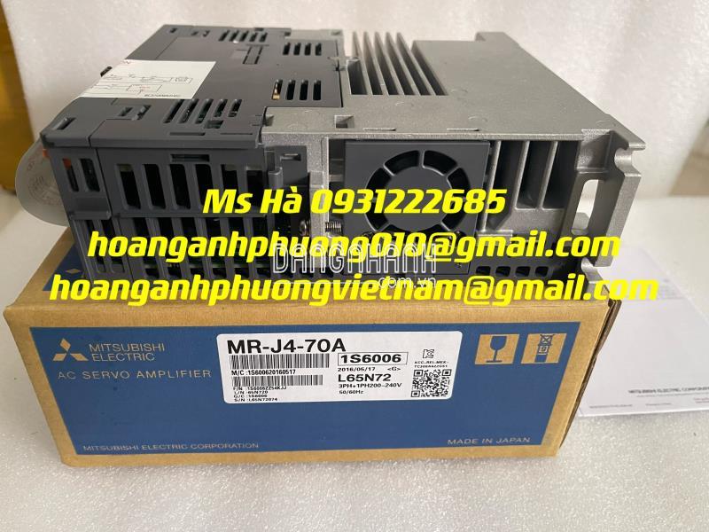 Bộ Amplifier giá cạnh tranh chính hãng mitsubishi MR-J4-70A