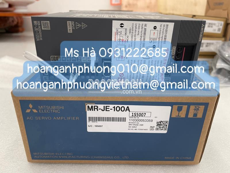 Bộ amplifier nhập mới 100% MR-JE-100A Mitsubishi 