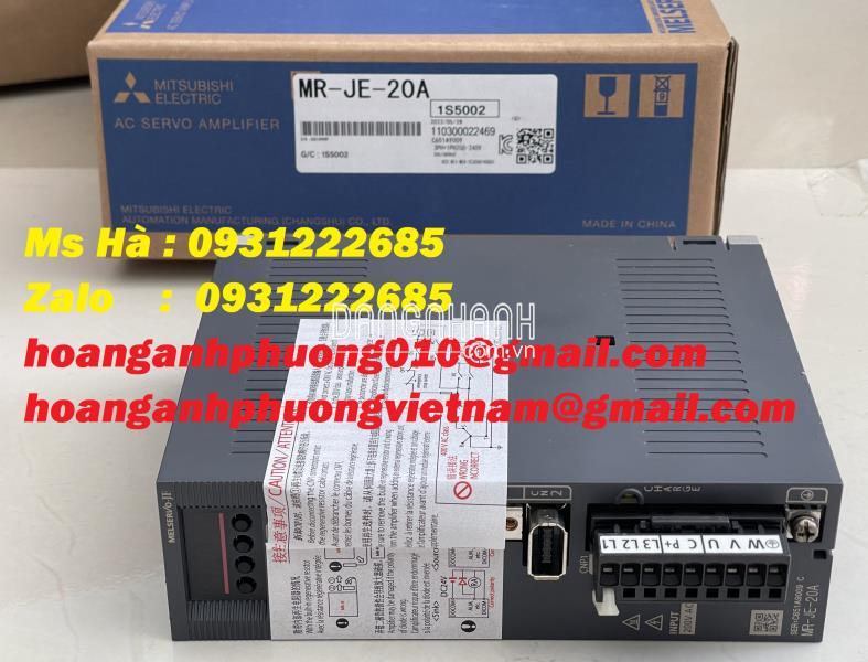 Amplifier mitsubishi MR-JE-20A điều khiển tốc độ cao - chính xác 