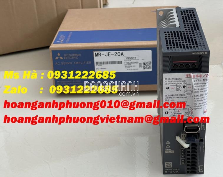 Amplifier mitsubishi MR-JE-20A điều khiển tốc độ cao - chính xác 