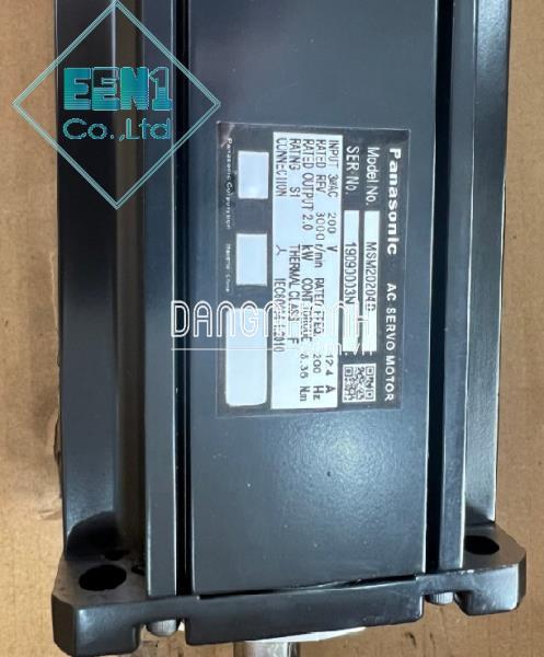 Động cơ Servo 2.0KW Panasonic MSM20204D Cty Thiết Bị Điện Số 1