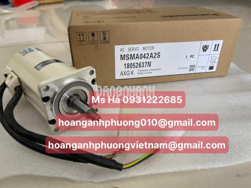 Servo motor nhập khẩu panasonic MSMA042A2S 400W 