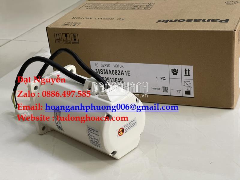 MSMA082A1E bộ động cơ servo công suất 0.75KW panasonic