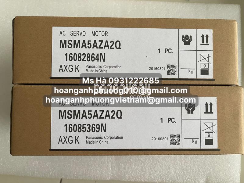 Bộ servo motor MSMA5AZA2Q panasonic công suất 0.05kW