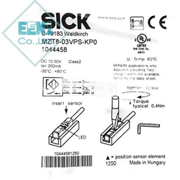 Cảm biến quang Sick MZT8-03VPS-KP0 Cty Thiết Bị Điện Số 1