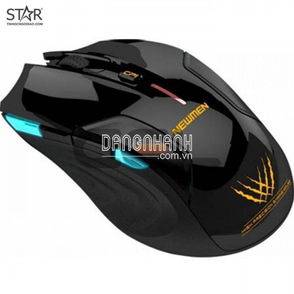 Chuột Không Dây Newmen E500 Wireless Gaming (Đen)