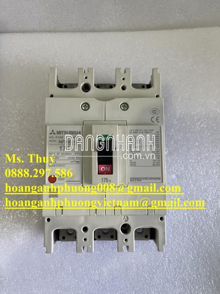 Sẵn hàng - MCCB Mitsubishi NF250-CV 3P 175A - Mới 100%