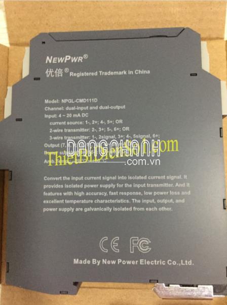 Bộ cách ly NEWPWR NPEXA-S0010NP -Cty Thiết Bị Điện Số 1