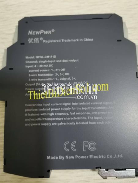 Bộ cách ly NEWPWR NPEXA-S0010NP -Cty Thiết Bị Điện Số 1