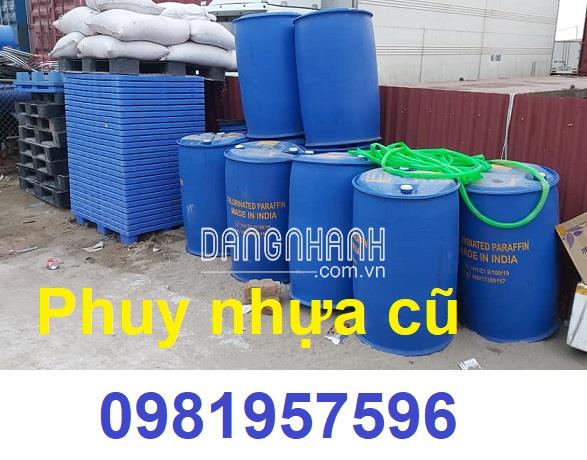 Thùng phi nhựa 200 lít, phi nhựa 200l, thùng phi 200 lít, phuy nhựa 200l