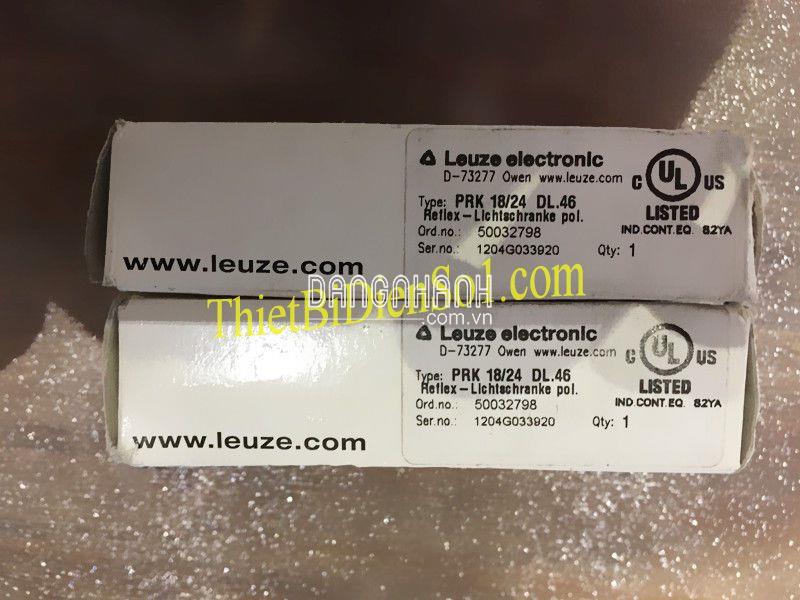 Cảm biến quang Leuze PRK 18/24 DL.46 50032798 -Cty Thiết Bị Điện Số 1
