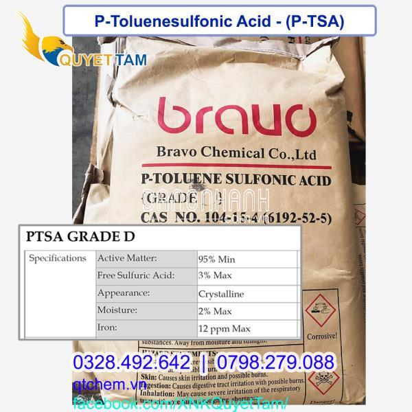 P-Toluenesulfonic Acid – PTSA (C7H8O3S, CAS no: 104-15-4 / 6192-52-5)