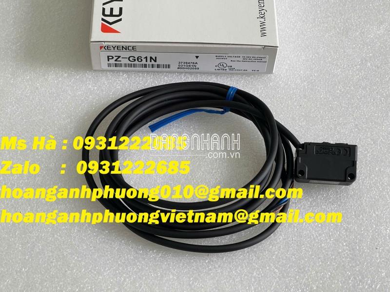 Bộ cảm biến chữ nhật keyence PZ-G61N - dây cáp 2m