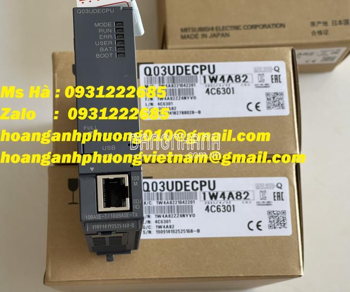 Mô đun PLC CPU mitsubishi Q03UDECPU - phân phối hàng chính hãng 