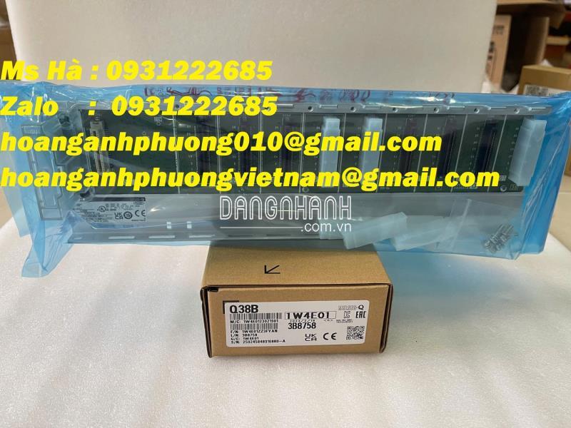 Đế cắm PLC hàng nhập chính hãng Q38B mitsubishi