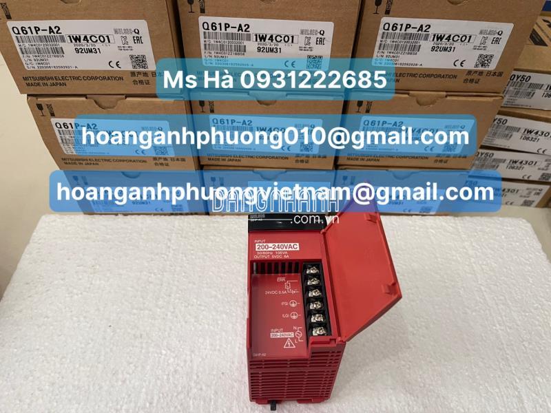 PLC nguồn nhập khẩu hãng mitsubishi Q61P-A2