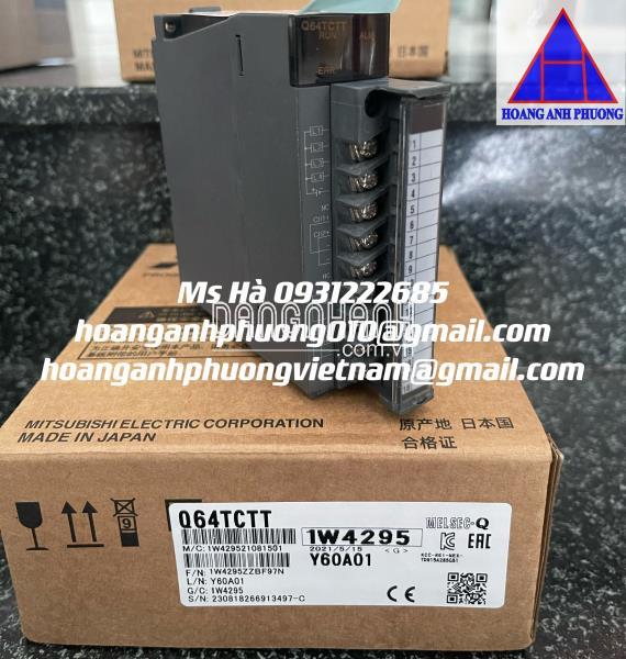 Analog dòng Q series chính hãng mitsubishi Q64TCTT 