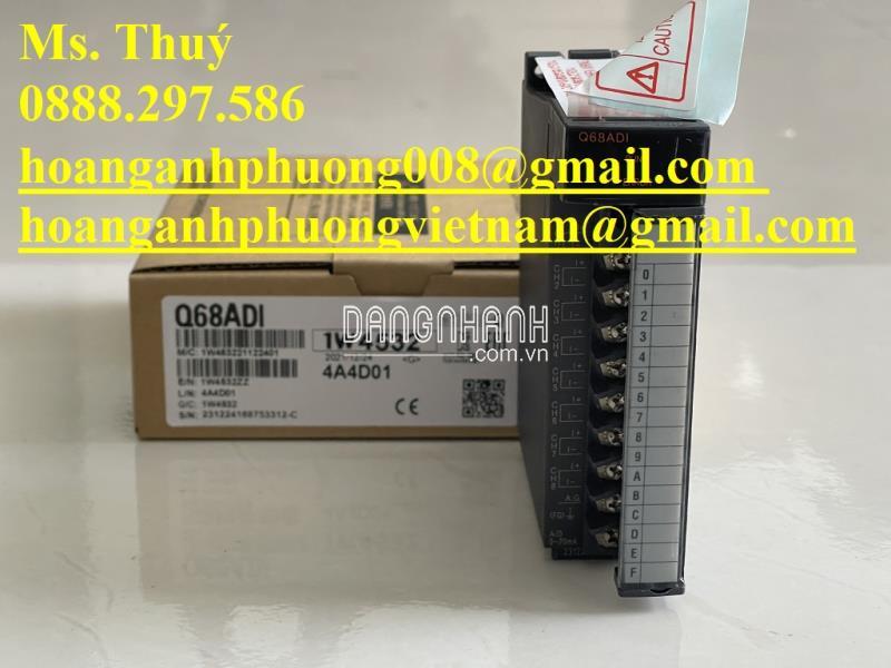 Module I/O Q68ADI - Hàng chuẩn Mitsubishi Japan