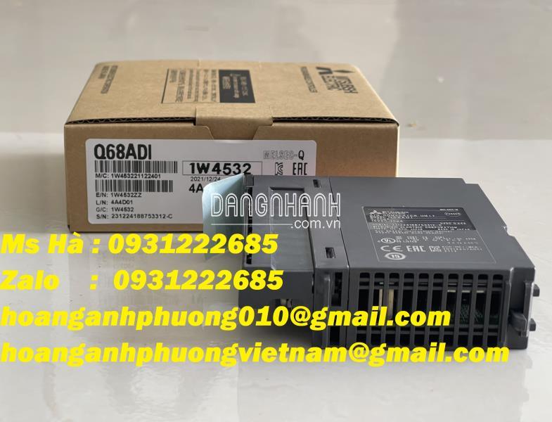 Analog I/O Module Q series mitsubishi Q68ADI hàng mới 