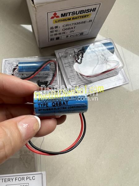 Pin Mitsubishi Q6BAT CR17335SE-R -Cty Thiết Bị Điện Số 1