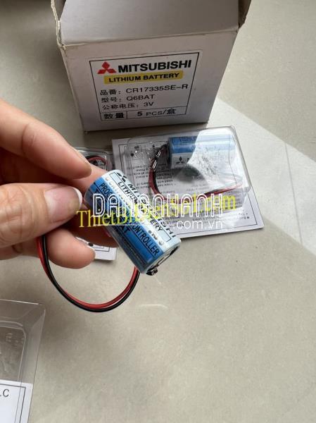 Pin Mitsubishi Q6BAT CR17335SE-R -Cty Thiết Bị Điện Số 1