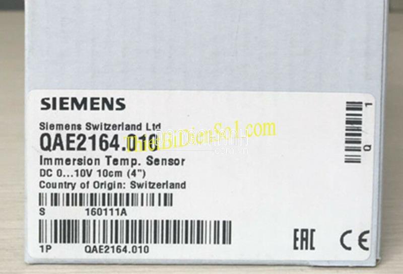 Cảm biến nhiệt độ Siemens QAE2164.010 -Cty Thiết Bị Điện Số 1
