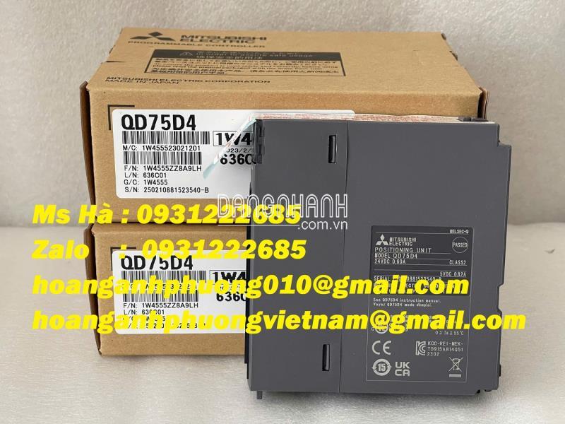 Báo số lượng giá tốt QD75D4 mitsubishi - mô đun điều khiển 