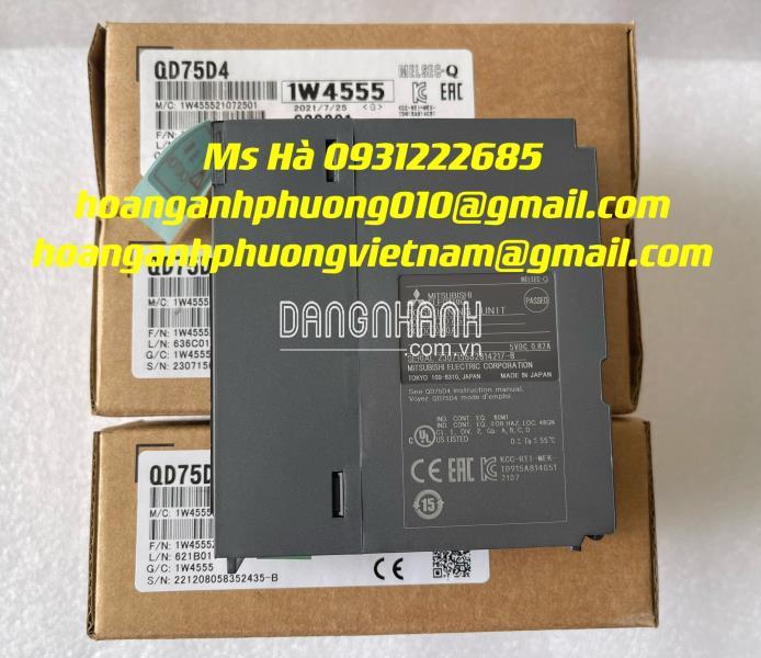 Mitsubishi QD75D4 module điều khiển - bh 12 tháng 