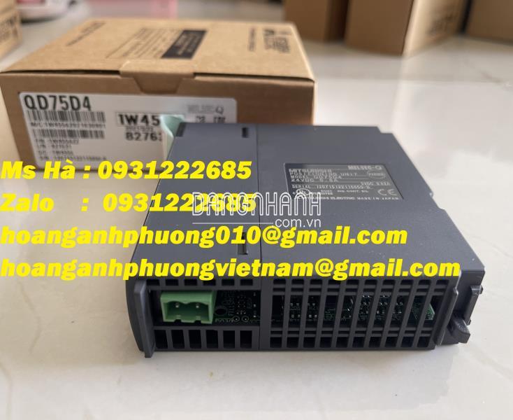 Mitsubishi QD75D4 module điều khiển - bh 12 tháng 