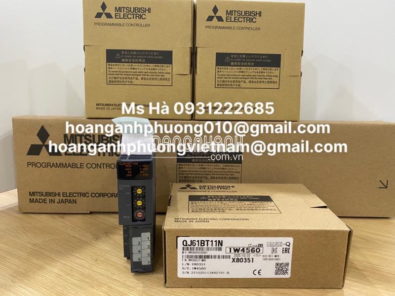  Mitsubishi | QJ61BT11N mô đun dòng Q series | CC-link master 