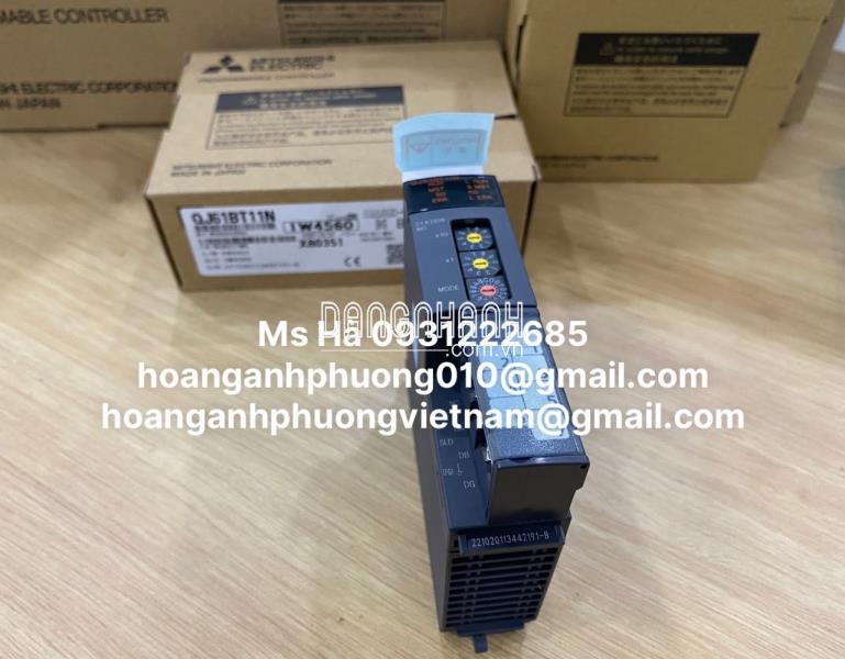 Mô đun CC-Link Ver.2 dòng mitsubishi QJ61BT11N mới 100%