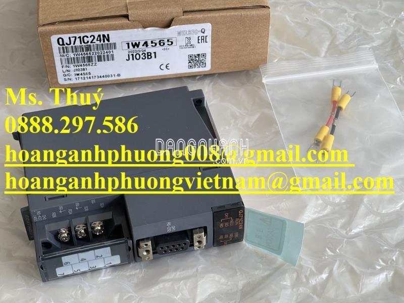 Mitsubishi QJ71C24N - New 100% - Module chính hãng