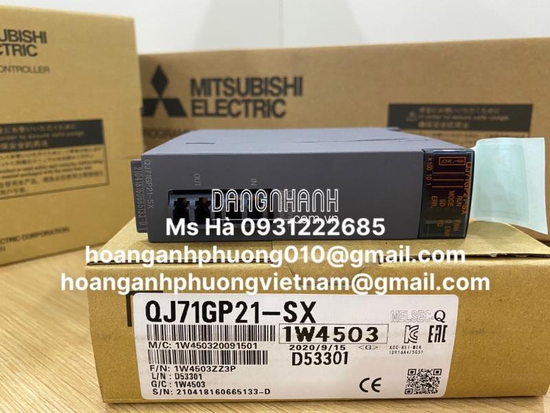 QJ71GP21-SX | chính hãng | mitsubishi Mô đun mạng CC-Link IE 