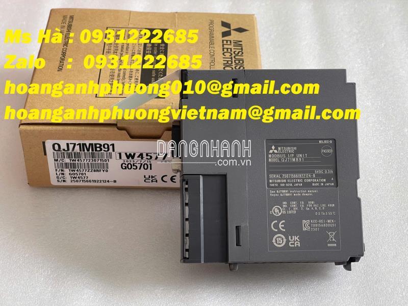 Mô đun giao diện modbus QJ71MB91 mitsubishi - melsec Q series 