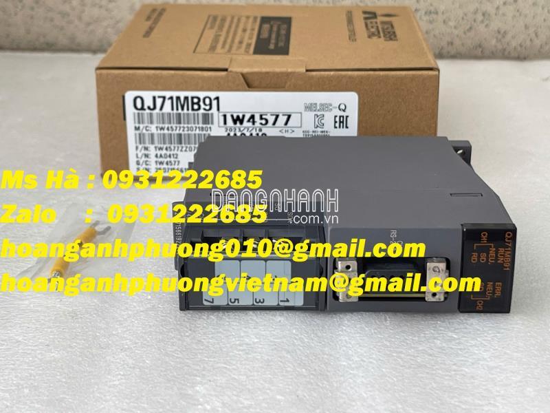 Mitsubishi - Mô đun mạng QJ71MB91 - dòng melsec Q sê ri 