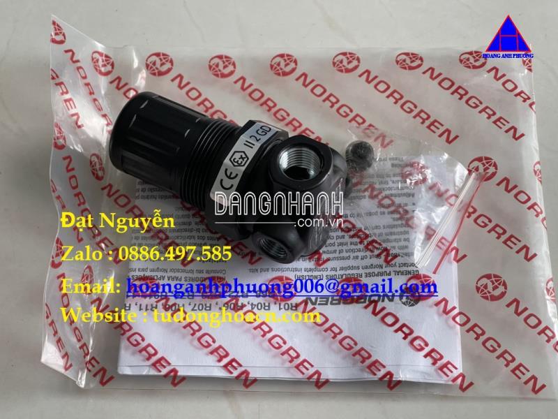 R07-200-RNKB bộ van điều chỉnh áp suất chính hãng Norgren