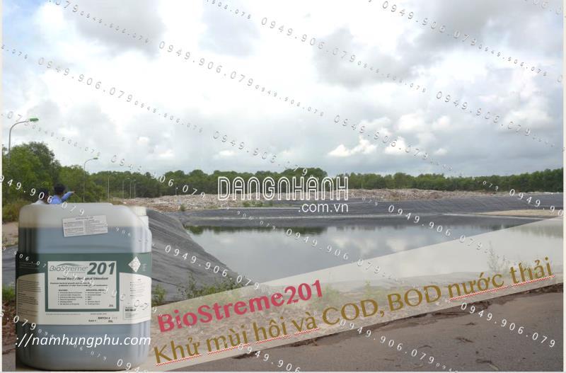 Khử mùi nước thải bể sinh học BIOSTREME 201