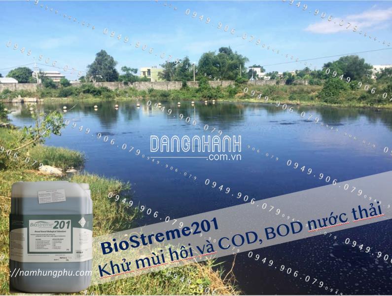 Khử mùi nước thải bể sinh học BIOSTREME 201