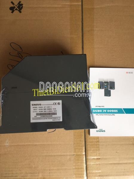 Biến tần Sinovo SD600-2T-4.0GC -Cty Thiết Bị Điện Số 1