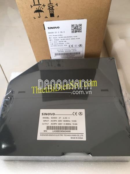 Biến tần Sinovo SD600-2T-4.0GC -Cty Thiết Bị Điện Số 1