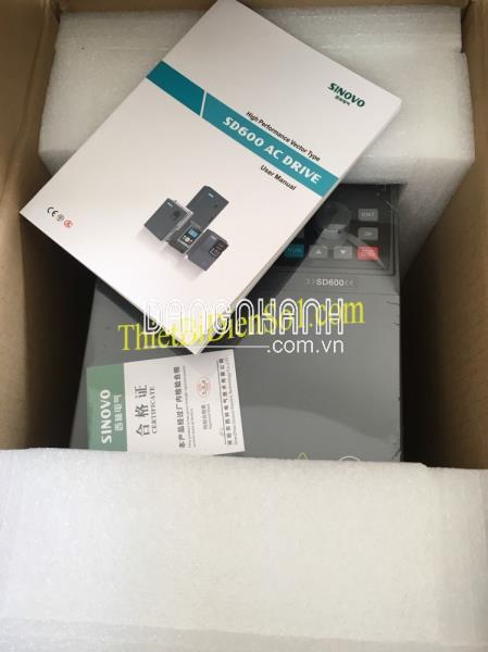 Biến tần Sinovo SD600-4T-15G/18.5P C -Cty Thiết Bị Điện Số 1