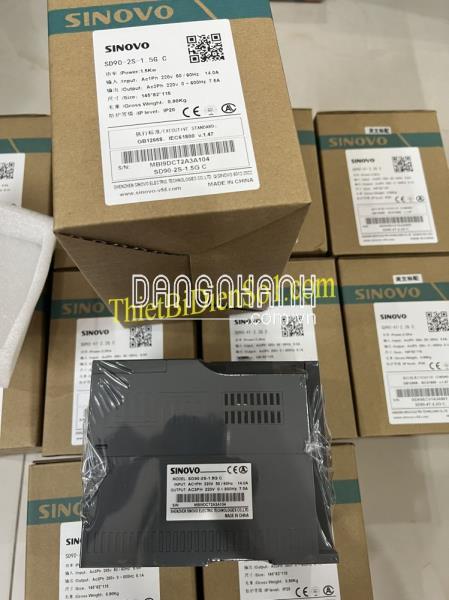 Biến tần Sinovo SD90-2S-1.5GC -Cty Thiết Bị Điện Số 1