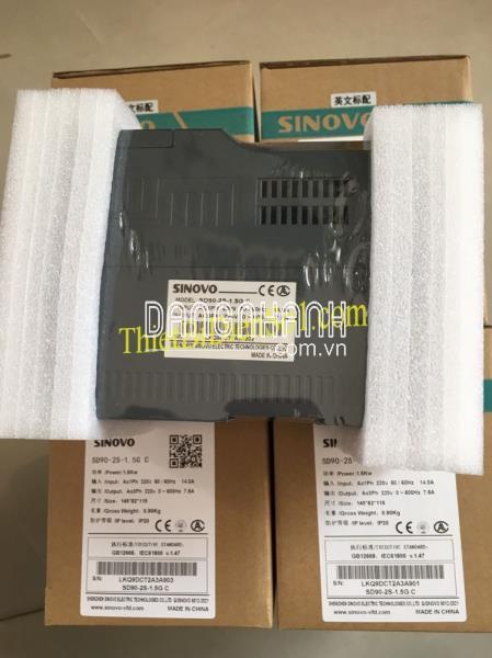 Biến tần Sinovo SD90-2S-1.5GC -Cty Thiết Bị Điện Số 1