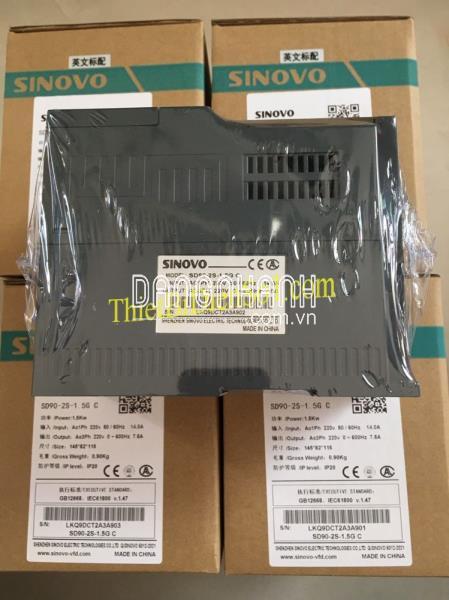 Biến tần Sinovo SD90-2S-1.5GC -Cty Thiết Bị Điện Số 1