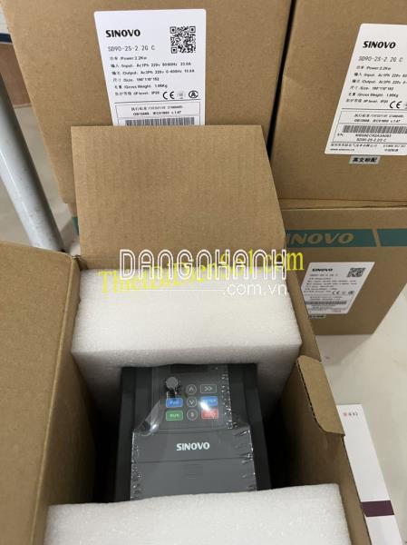 Biến tần Sinovo SD90-2S-2.2GC -Cty Thiết Bị Điện Số 1