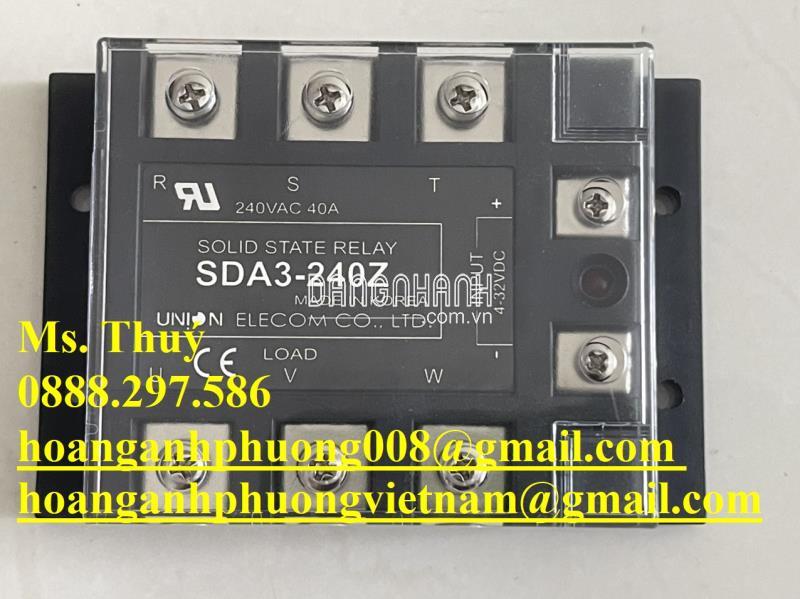 Union SDA3-240Z - Relay bán dẫn chính hãng - Hàng nhập khẩu