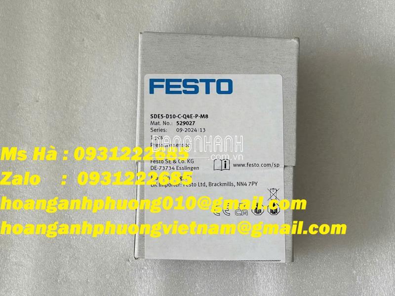 SDE5-D10-C-Q4E-P-M8 Festo | cảm biến áp suất | TB điện 