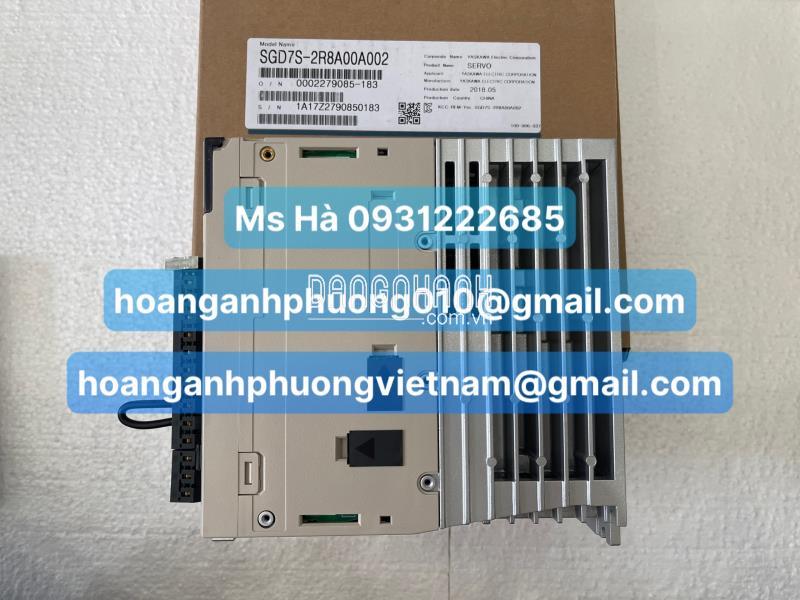 Yaskawa 0.4kW SGD7S-2R8A00A002 bộ servopack - nhập giao nhanh 